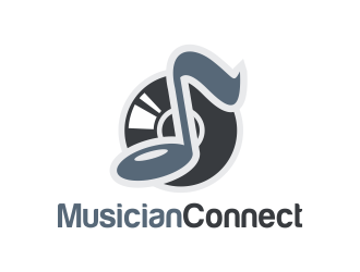 Musician Connect logo design by AisRafa