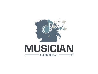 Musician Connect logo design by AamirKhan