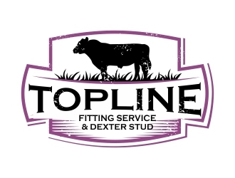 Topline Fitting Service & Dexter Stud logo design by ruki
