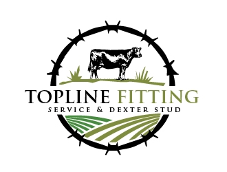 Topline Fitting Service & Dexter Stud logo design by shravya
