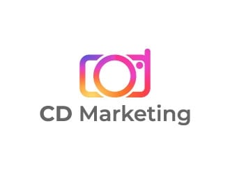 CD Marketing logo design by pixalrahul