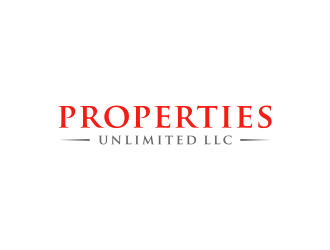 Properties Unlimited LLC logo design by salis17