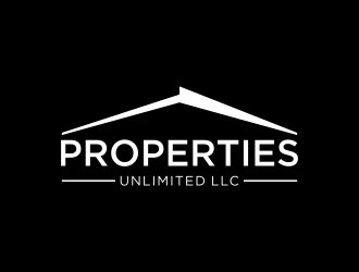 Properties Unlimited LLC logo design by ArRizqu