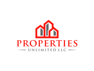 Properties Unlimited LLC logo design by salis17