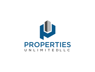 Properties Unlimited LLC logo design by R-art