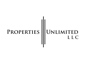 Properties Unlimited LLC logo design by christabel