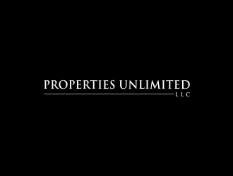 Properties Unlimited LLC logo design by afra_art