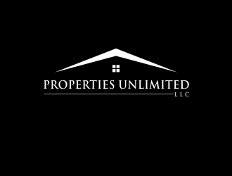 Properties Unlimited LLC logo design by afra_art