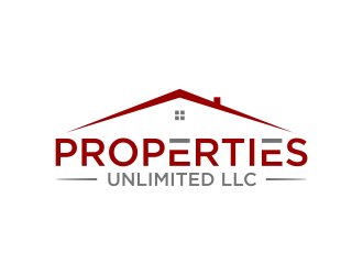 Properties Unlimited LLC logo design by ammad