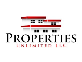 Properties Unlimited LLC logo design by AamirKhan