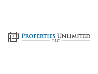 Properties Unlimited LLC logo design by pambudi