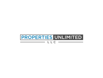 Properties Unlimited LLC logo design by logitec