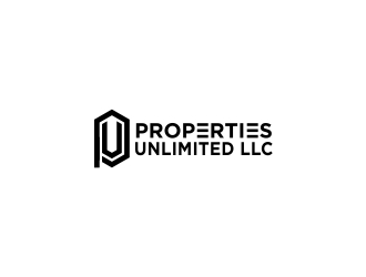 Properties Unlimited LLC logo design by CreativeKiller