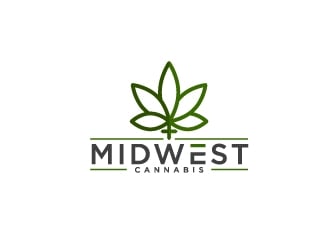 Midwest Cannabis logo design by Lovoos