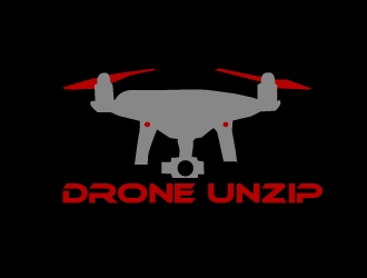 Drone Unzip logo design by AamirKhan