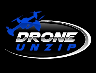 Drone Unzip logo design by AamirKhan