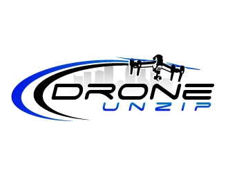 Drone Unzip logo design by AamirKhan