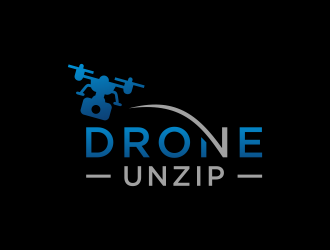 Drone Unzip logo design by checx