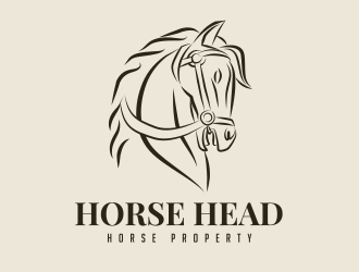 Horse Head logo design by Dakon