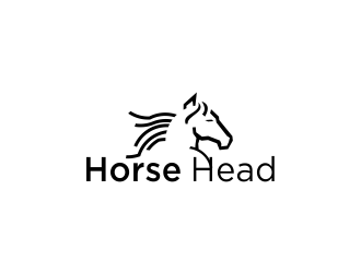 Horse Head logo design by haidar
