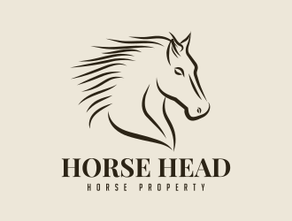 Horse Head logo design by Dakon