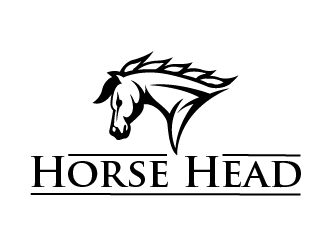 Horse Head logo design by cybil