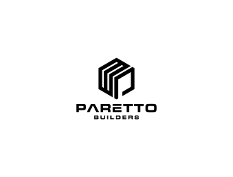 Paretto Builders logo design by haidar