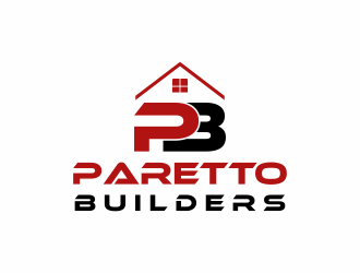Paretto Builders logo design by luckyprasetyo