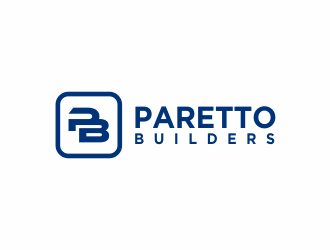 Paretto Builders logo design by santrie