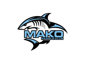 Mako Paddle Club logo design by blessings