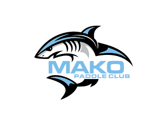 Mako Paddle Club logo design by blessings