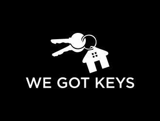 WE GOT KEYS is the name of the logo logo design by checx
