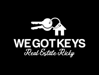WE GOT KEYS is the name of the logo logo design by aryamaity