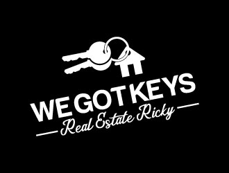 WE GOT KEYS is the name of the logo logo design by aryamaity