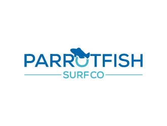 Parrotfish Surf Co logo design by aryamaity