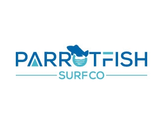 Parrotfish Surf Co logo design by aryamaity