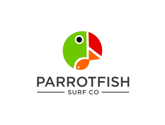 Parrotfish Surf Co logo design by ammad