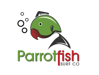 Parrotfish Surf Co logo design by mppal