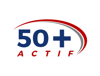 50➕ Actif logo design by SmartTaste