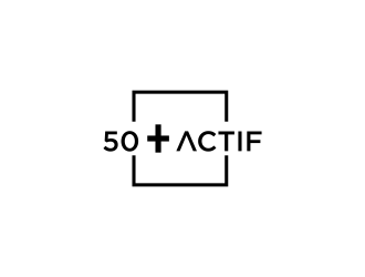 50➕ Actif logo design by haidar