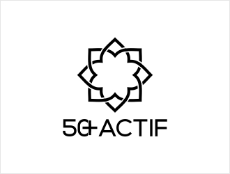 50➕ Actif logo design by Shabbir