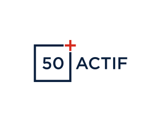 50➕ Actif logo design by ammad