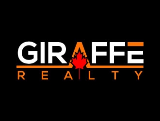 Giraffe Realty  logo design by aryamaity
