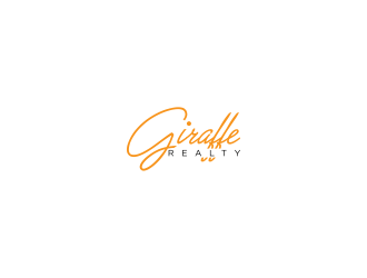 Giraffe Realty  logo design by haidar