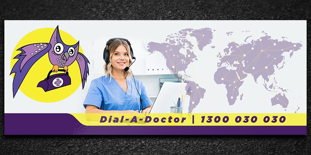 Dial A Doctor logo design by Gelotine