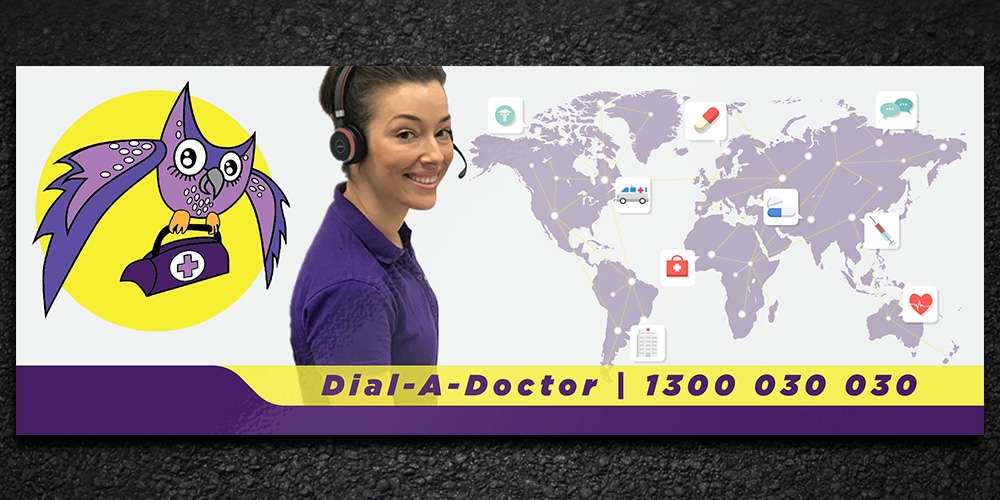 Dial A Doctor logo design by Gelotine