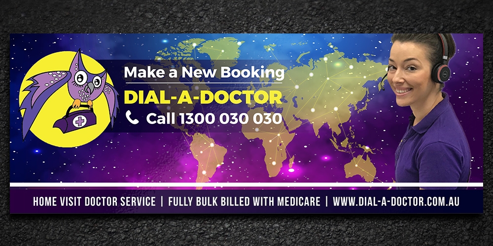Dial A Doctor logo design by Gelotine