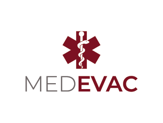 MedEvac logo design by mhala