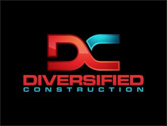 Diversified Construction  logo design by agil