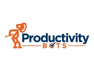 Productivity Bots logo design by MUSANG